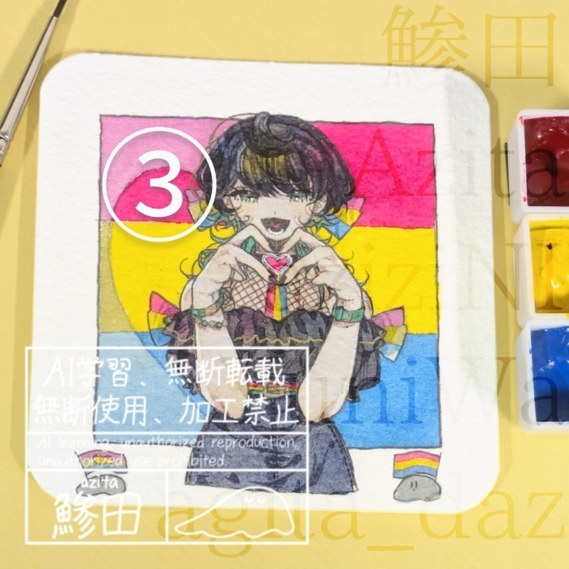 🏳️🌈🏳️⚧️queer art①〜④