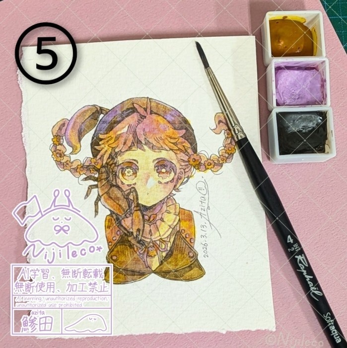 色縛り原画∶①〜⑥