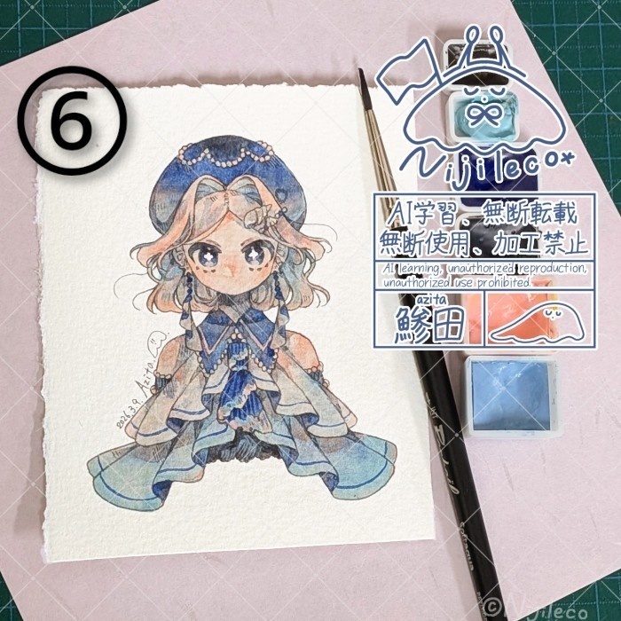 色縛り原画∶①〜⑥