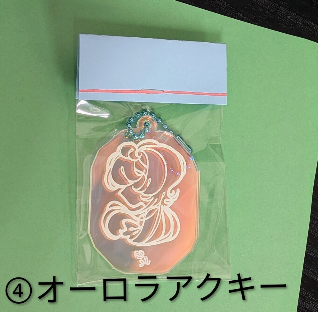 アクキー∶①〜④