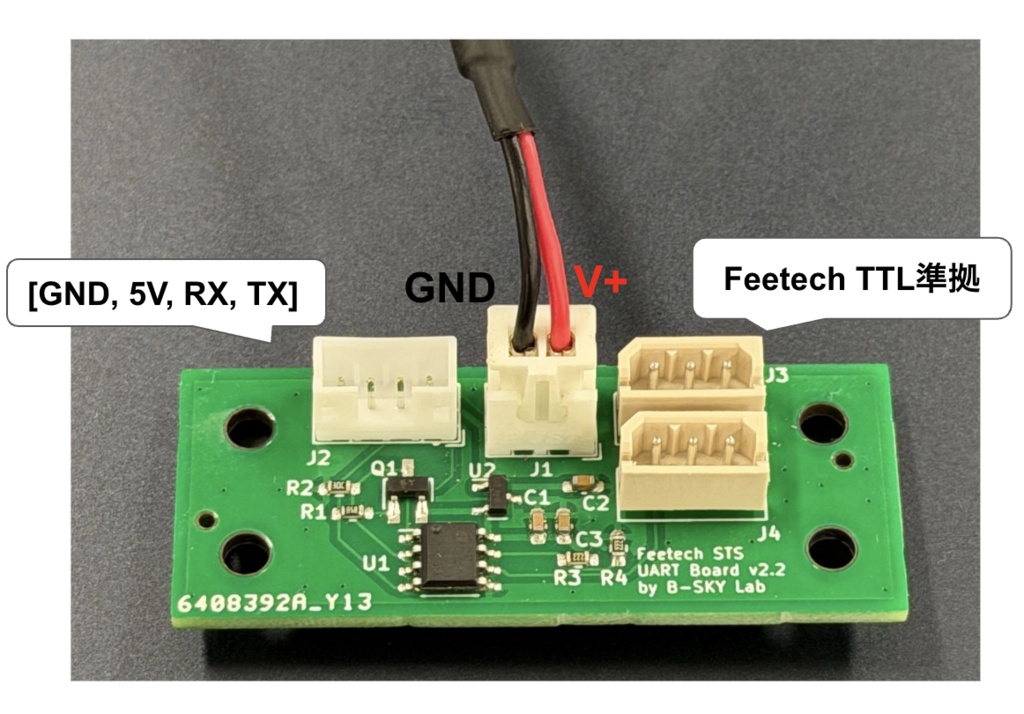 Feetech STS インターフェース基板 for M5Stack