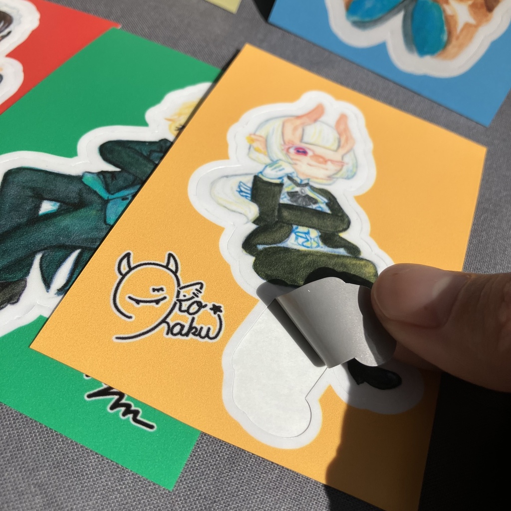 【人外バレンタイン】ステッカー