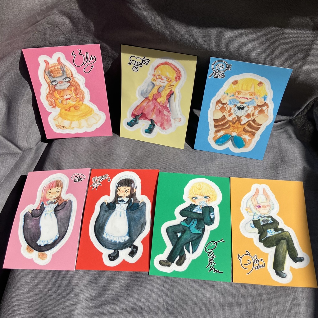 【人外バレンタイン】ステッカー