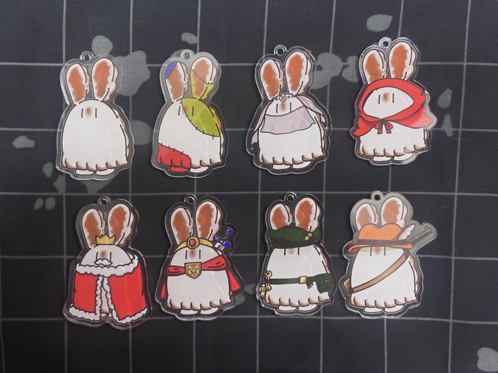 ウョーザアクリルキーホルダー