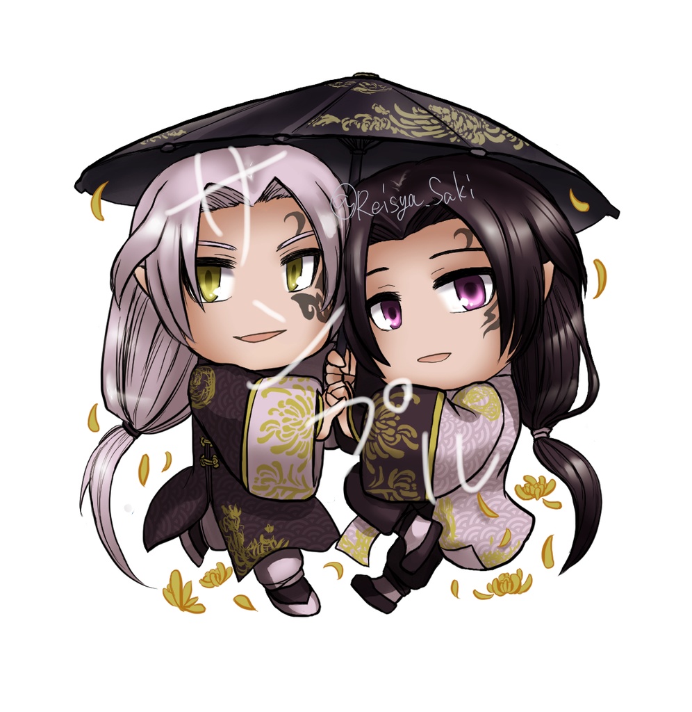 白黒無常アクスタ -残花の涙-