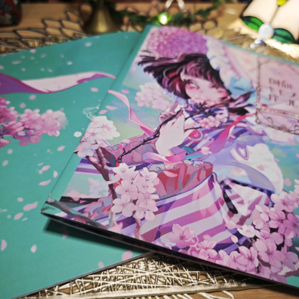 国旗キモノガール【Flower ~花の王国~】イラスト本・画集