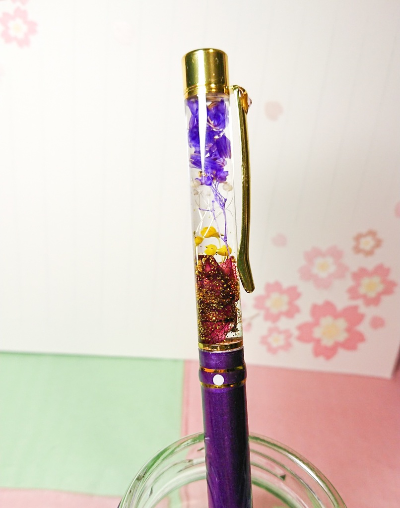 織田組ハーバリウムボールペン【刀剣乱舞】