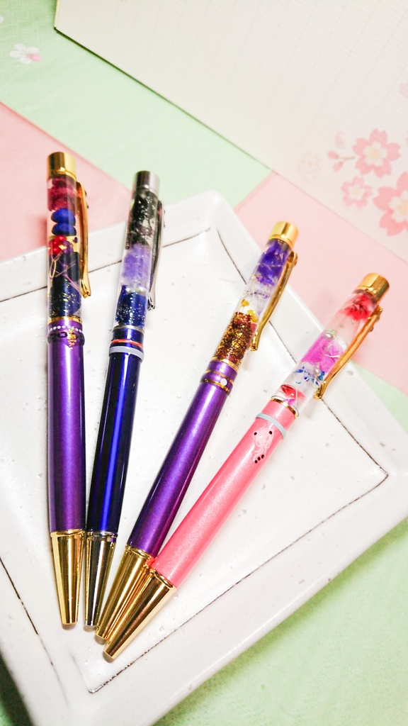 織田組ハーバリウムボールペン【刀剣乱舞】