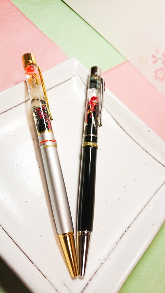 大典太・ソハヤ ハーバリウムボールペン【刀剣乱舞】