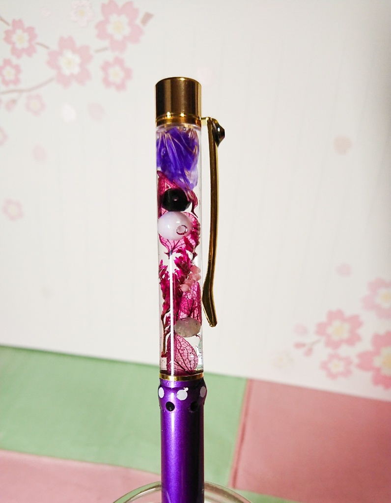 天下三名槍ハーバリウムボールペン【刀剣乱舞】