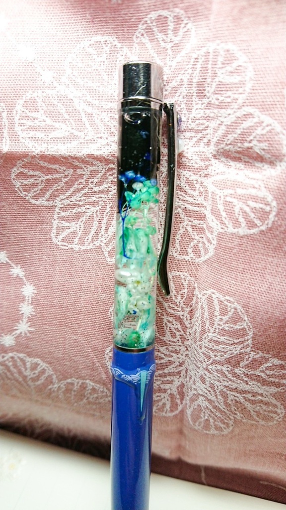 沖田組 ハーバリウムボールペン【刀剣乱舞】