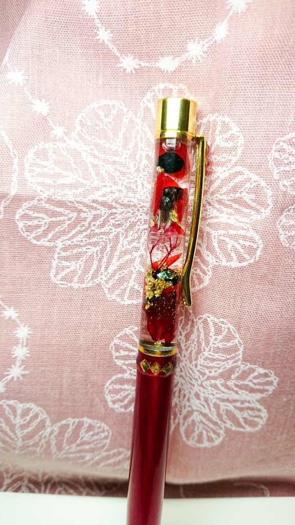 沖田組 ハーバリウムボールペン【刀剣乱舞】