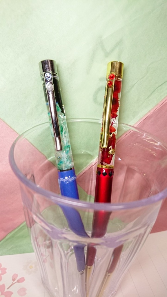 沖田組 ハーバリウムボールペン【刀剣乱舞】