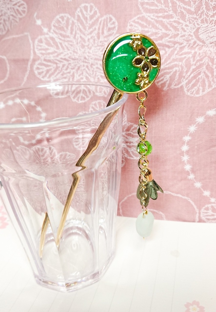 三日月・小狐丸・一期・鶯丸 簪【刀剣乱舞】