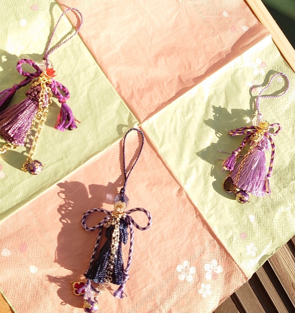 【織田組】長谷部・薬研・不動イメージタッセル【刀剣乱舞】