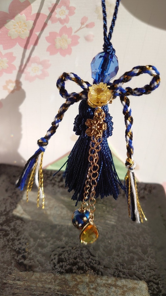 【三条】三日月・小狐丸イメージタッセル【刀剣乱舞】