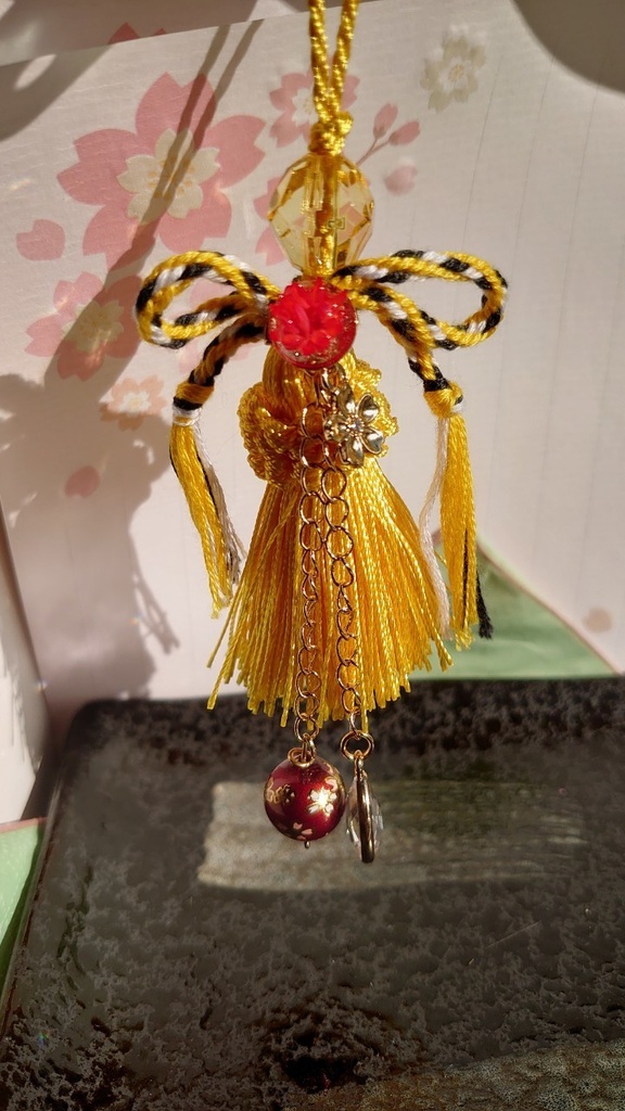 【三条】三日月・小狐丸イメージタッセル【刀剣乱舞】