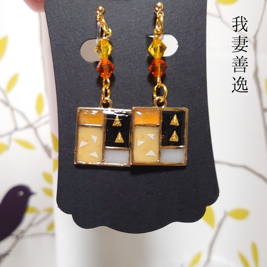 【鬼滅の刃】イヤリング【善逸、童磨、甘露寺、しのぶ、カナヲ】