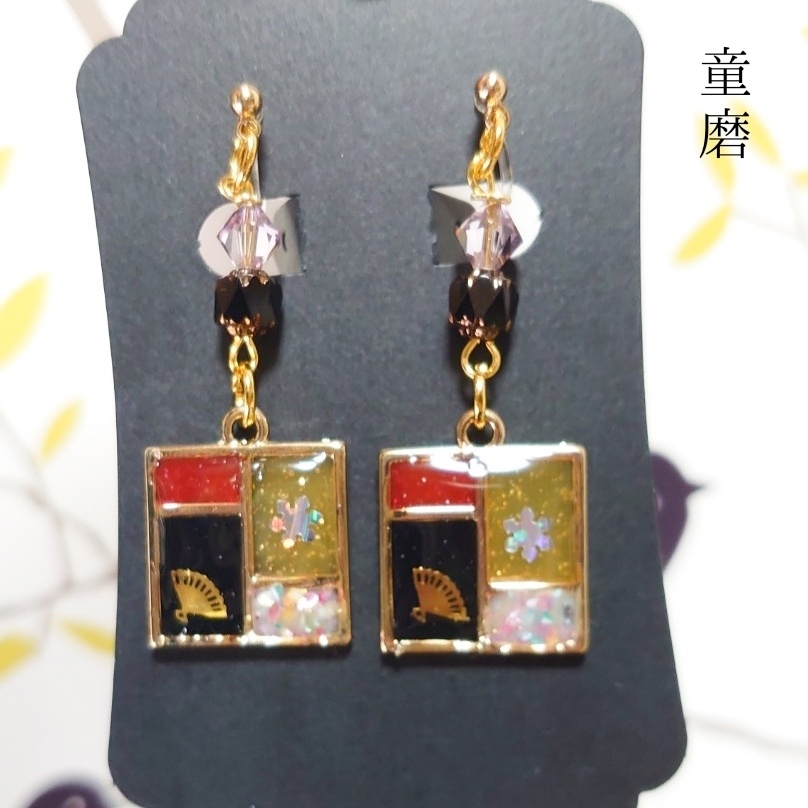 【鬼滅の刃】イヤリング【善逸、童磨、甘露寺、しのぶ、カナヲ】