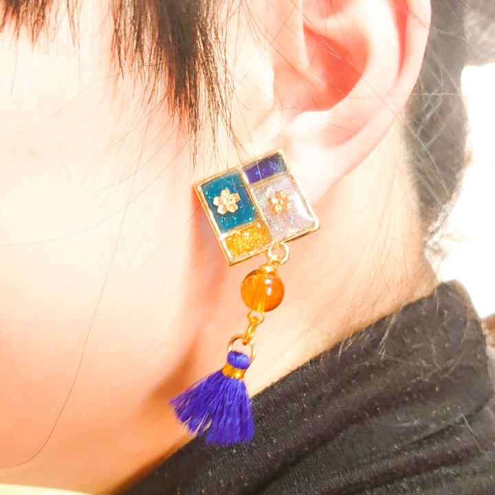 【刀剣乱舞】イヤリング【薬研、宗三、歌仙、一期】