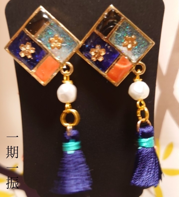 【刀剣乱舞】イヤリング【薬研、宗三、歌仙、一期】