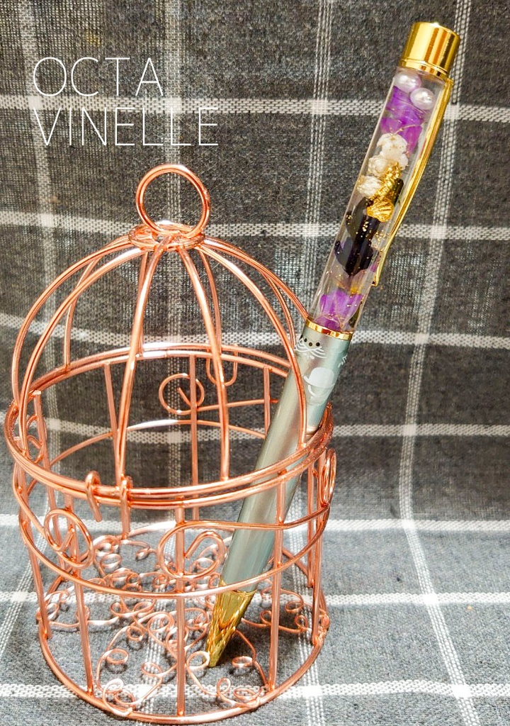 【ツイステッドワンダーランド】ハーバリウムボールペン【寮イメージ】