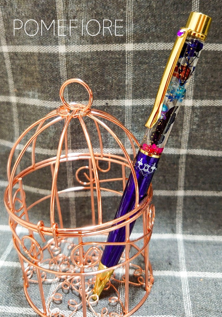 【ツイステッドワンダーランド】ハーバリウムボールペン【寮イメージ】