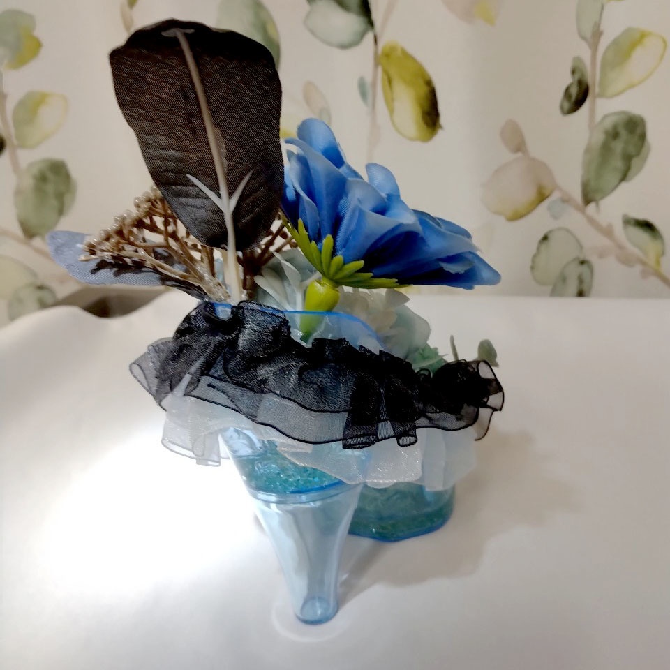 【イグニハイド寮イメージ】ヒールの靴&フラワーインテリア【ツイステッドワンダーランド】