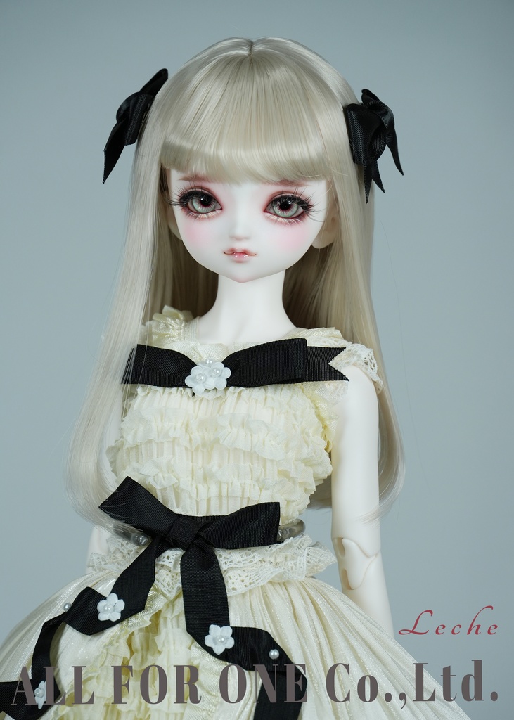 【ワンオフ】ALL FOR ONEオリジナルドール 1/4サイズ レチェ メイク済みヘッド+アイ+ウィッグ+ボディ+衣装 フルセット