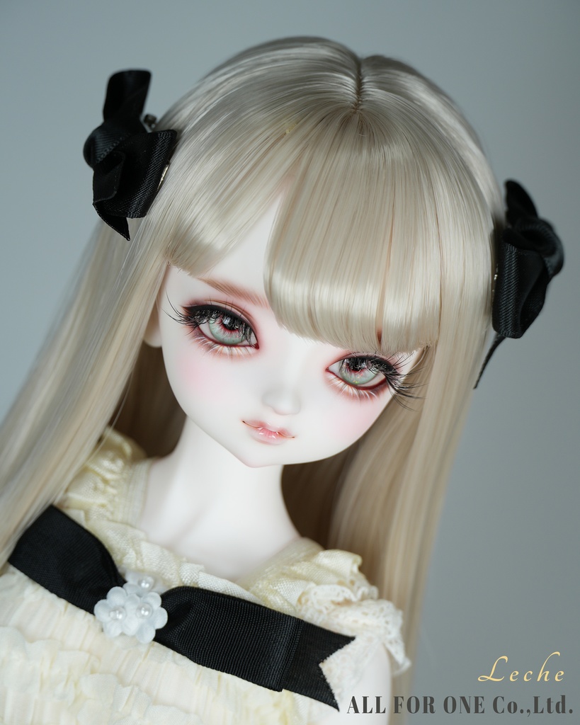 【ワンオフ】ALL FOR ONEオリジナルドール 1/4サイズ レチェ メイク済みヘッド+アイ+ウィッグ+ボディ+衣装 フルセット