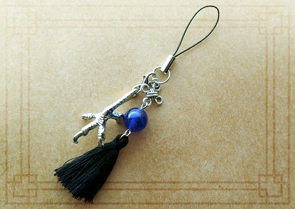 【十二国記概念アクセサリー】白雉の足イメージストラップ