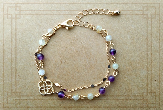 【十二国記概念アクセサリー】麒麟イメージブレスレット