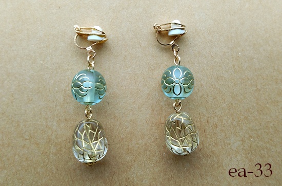 バラエティオーナメントのイヤリング(バリエーション有)