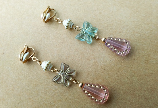 バラエティオーナメントのイヤリング(バリエーション有)