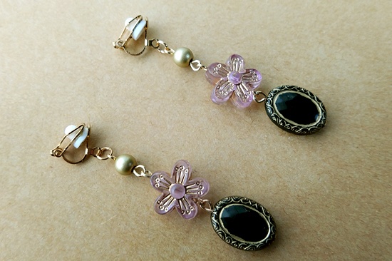 バラエティオーナメントのイヤリング(バリエーション有)