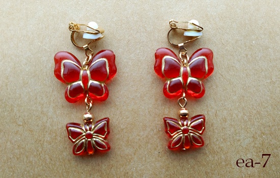 バラエティオーナメントのイヤリング(バリエーション有)