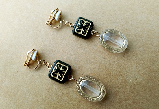 バラエティオーナメントのイヤリング(バリエーション有)