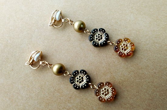 バラエティオーナメントのイヤリング(バリエーション有)