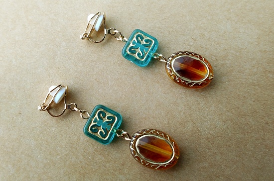 バラエティオーナメントのイヤリング(バリエーション有)