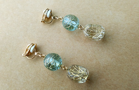 バラエティオーナメントのイヤリング(バリエーション有)