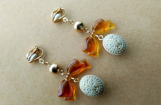 バラエティオーナメントのイヤリング(バリエーション有)