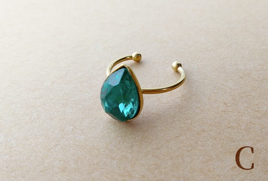 ドロップ鉱石のシンプルリング(バリエーション有)