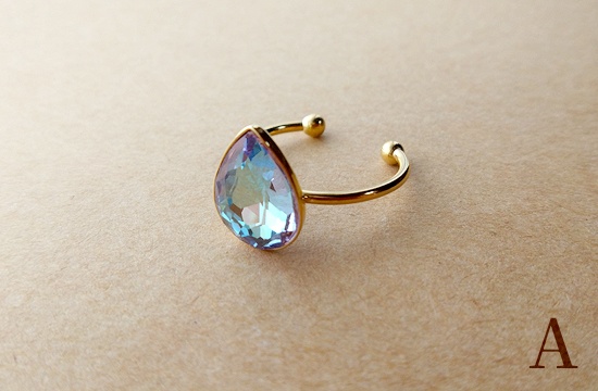 ドロップ鉱石のシンプルリング(バリエーション有)