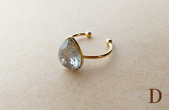 ドロップ鉱石のシンプルリング(バリエーション有)