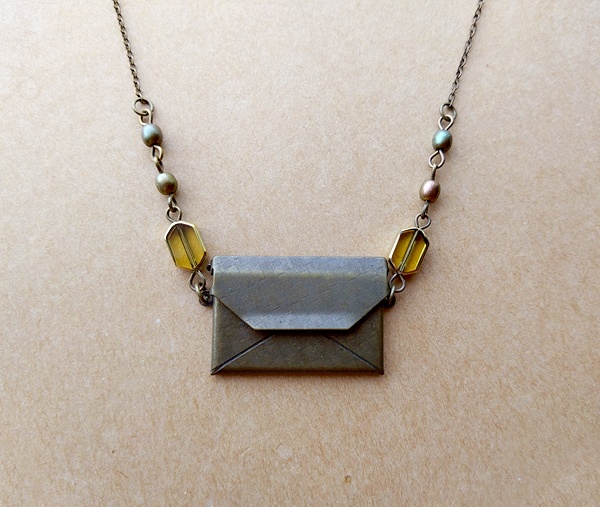 レターロケットチャームのネックレス(大)