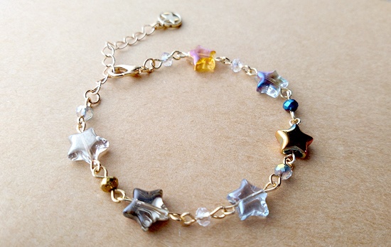 星繋ぎのブレスレット(A)