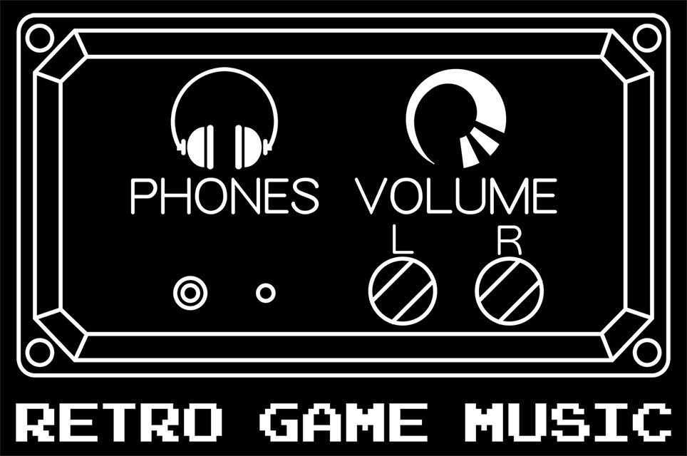 RETRO GAME MUSIC〜レトロゲームミュージック Tシャツ/送料込み