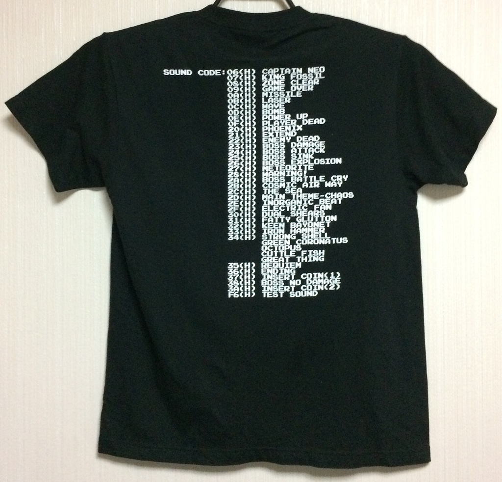 RETRO GAME MUSIC〜レトロゲームミュージック Tシャツ/送料込み