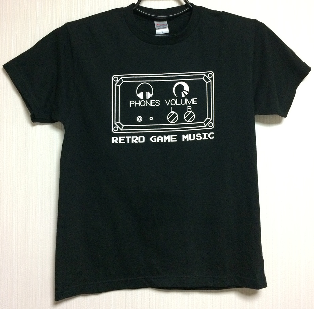 RETRO GAME MUSIC〜レトロゲームミュージック Tシャツ/送料込み