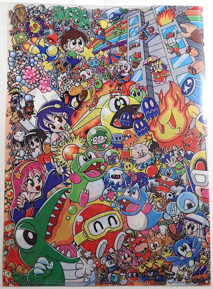 【レトロゲームは不滅!2020年ver】クリアファイル A4サイズ